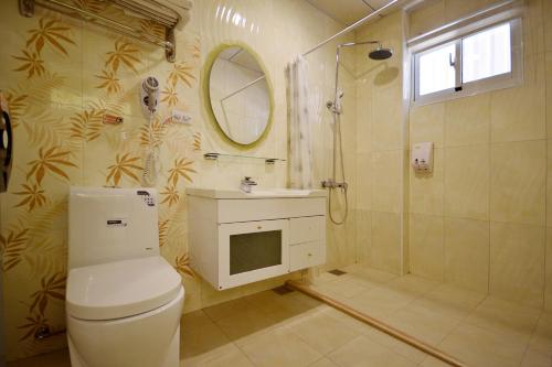 Phòng tắm tại GJia Taitung B&B