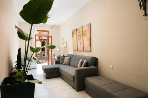 Et opholdsområde på Loggia Ηome