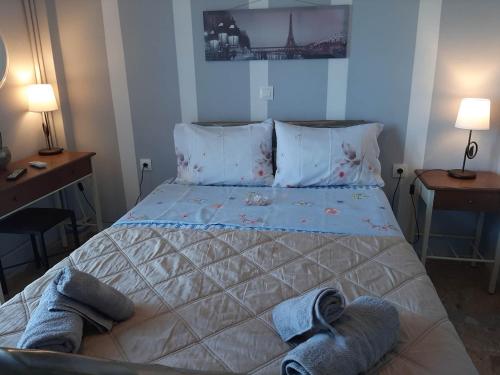 Кровать или кровати в номере Apartment Christiana