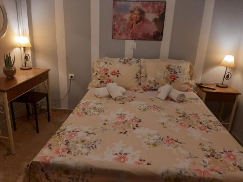 Кровать или кровати в номере Apartment Christiana