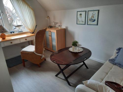 Posezení v ubytování Ferienwohnung Marina Cux