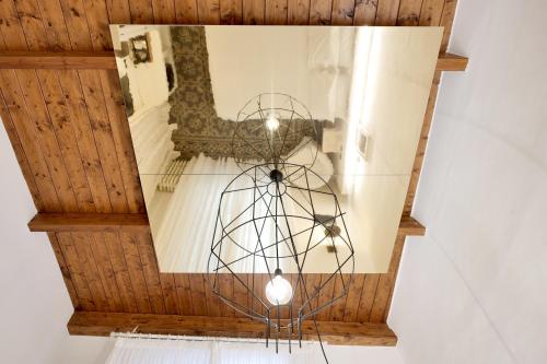 a view from the top of a room with a ceiling at Dimora San Giuseppe in Lecce