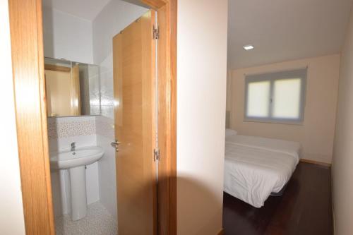 Koupelna v ubytování Apartamento Mar de O Pindo