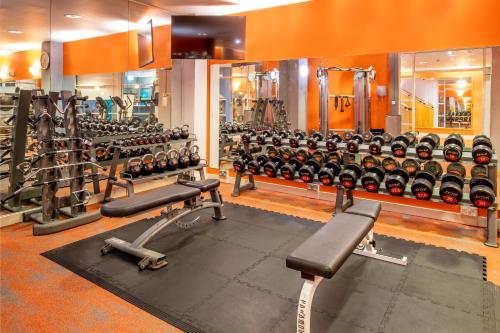 Gimnasio o instalaciones de fitness de Copthorne Hotel Slough Windsor