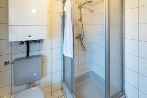 Koupelna v ubytování Ferienhaus-Lucy