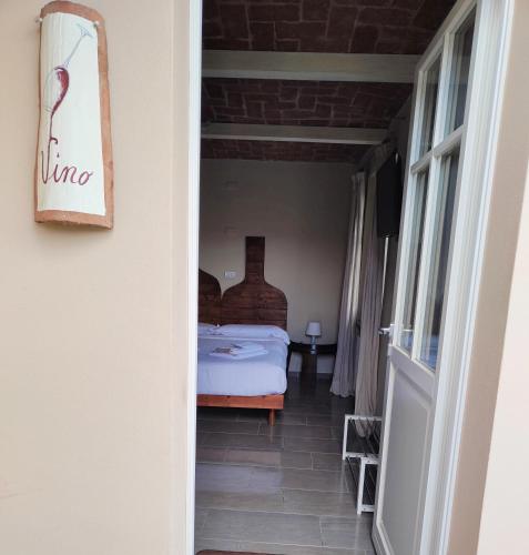 Katil atau katil-katil dalam bilik di Cascina BELLONUOVO