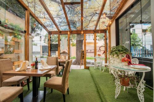 Posezení v ubytování Dreams Hotel Boutique