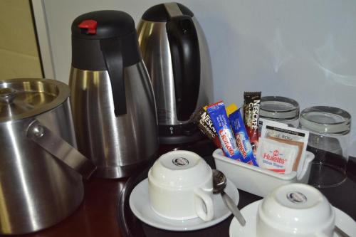 Coffee and tea making facilities at Staybridge Riverside Hotel & Spa