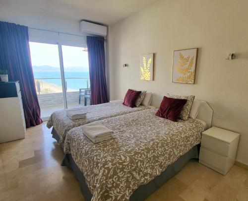 Postel nebo postele na pokoji v ubytování Apartamento SOLSILK