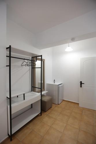 Koupelna v ubytování Hotel de Ksamil