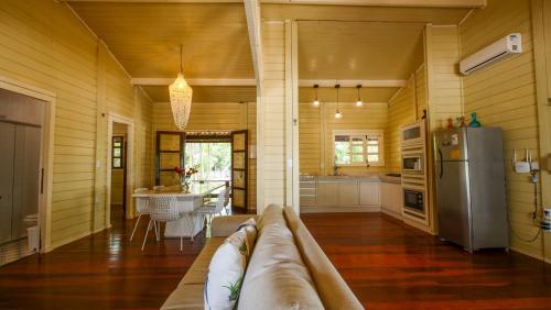 Nhà bếp/bếp nhỏ tại villa del sole lagoa