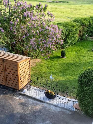 Κήπος έξω από το Ferienwohnung Langdorf