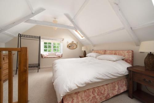 Krevet ili kreveti u jedinici u objektu Rose Cottage