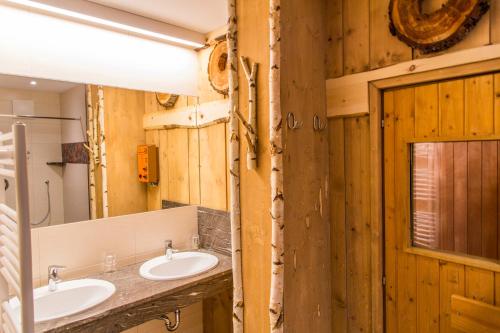 Kúpeľňa v ubytovaní Appartement Alpenfex