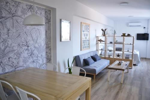 Μια τηλεόραση ή/και κέντρο ψυχαγωγίας στο Trendy studio in Núñez