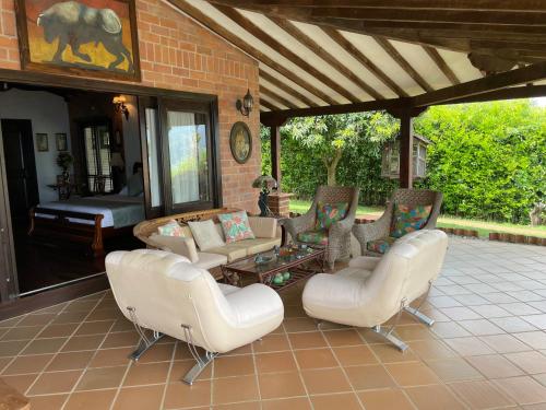 Gambar di galeri bagi Finca hotel Villa Camila di Copacabana