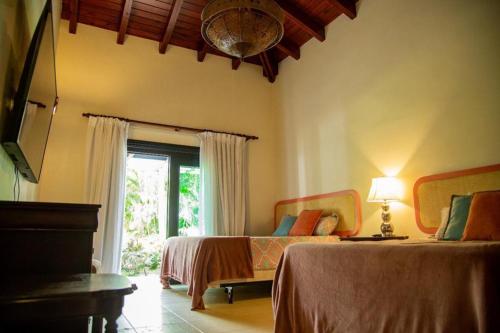 Posezení v ubytování Hermosa Villa en Casa De Campo