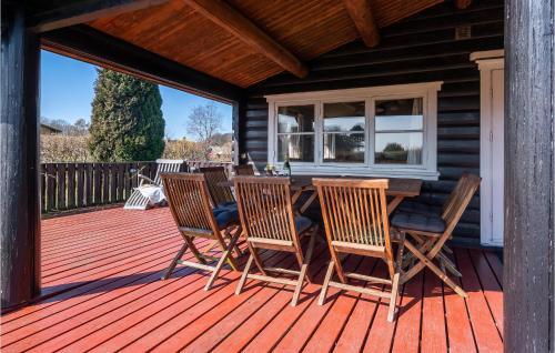 Μπαλκόνι ή βεράντα στο Gorgeous Home In Rudkøbing With Wifi