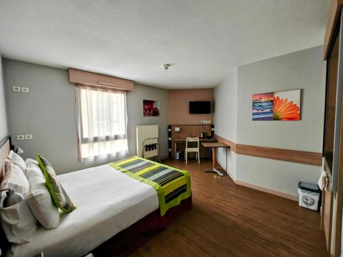 Ένα ή περισσότερα κρεβάτια σε δωμάτιο στο Adagio Access Lyon Centre Université