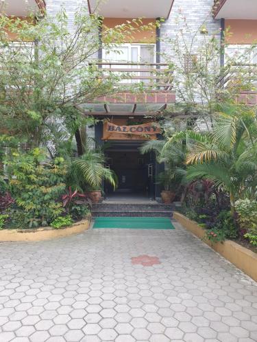 Vrt pred nastanitvijo Hotel Balcony