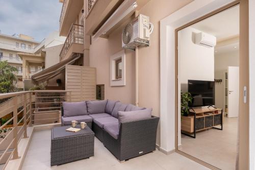 Harbour Hill Suites tesisinde bir oturma alanı