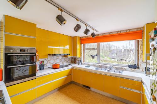 Una cocina o cocineta en Bells View