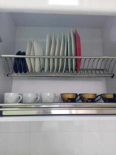 Η κουζίνα ή μικρή κουζίνα στο Apartamento para descansar