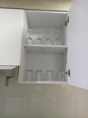 Η κουζίνα ή μικρή κουζίνα στο Apartamento para descansar