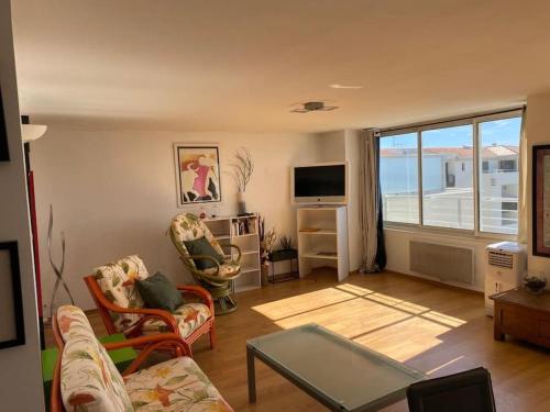 Appartement face à la mer