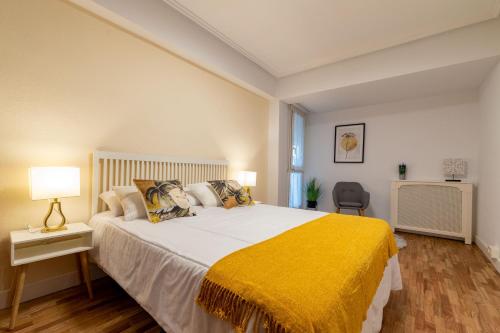 Posteľ alebo postele v izbe v ubytovaní Cute and comfy apartment by Cisan Rentals