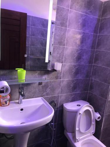 Ένα μπάνιο στο Fadi Appartement F4