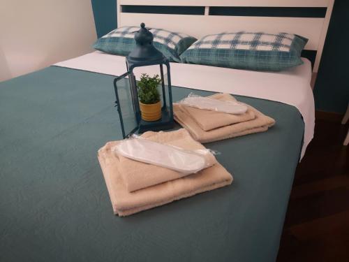 Postel nebo postele na pokoji v ubytování Borgo Fiore House