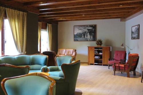 Χώρος καθιστικού στο Snö Hotel Bielsa