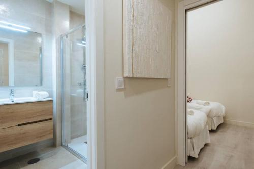 Kúpeľňa v ubytovaní Selecta Elegante y Céntrico Apartamento