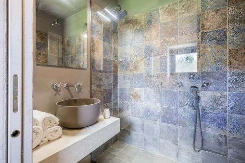 Ένα μπάνιο στο Casa Vendicari Boutique Hotel