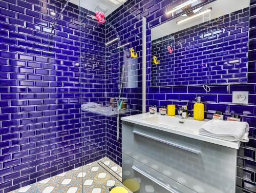 Kúpeľňa v ubytovaní La Chaumoise : Villa neuve avec vue exceptionnelle