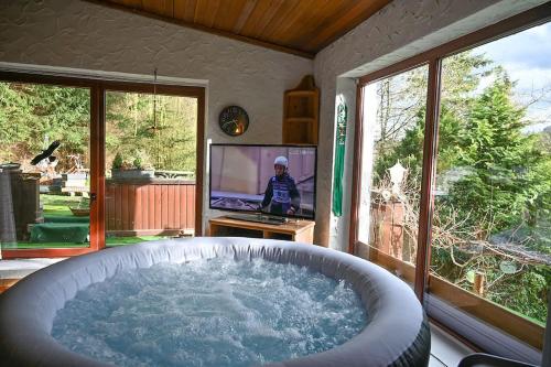 Televisyen dan/atau pusat hiburan di Haus im Hanfbachtal