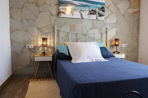 Ένα ή περισσότερα κρεβάτια σε δωμάτιο στο Chalet Mirlo