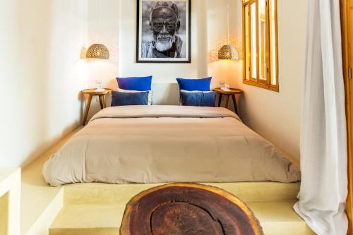 Llit o llits en una habitació de Pure House Marrakech