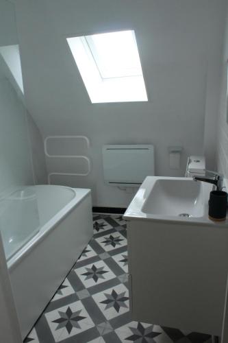 Ванная комната в Appartement pratique et cosy