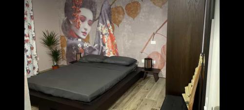 Postel nebo postele na pokoji v ubytování Appartamento Villa Matilde