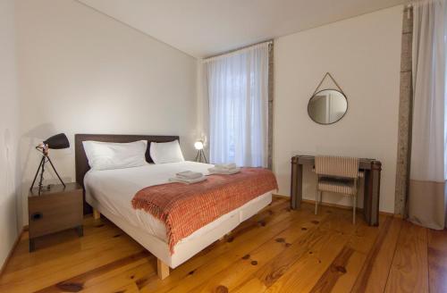 Un ou plusieurs lits dans un hébergement de l'établissement Citybreak-apartments Douro View
