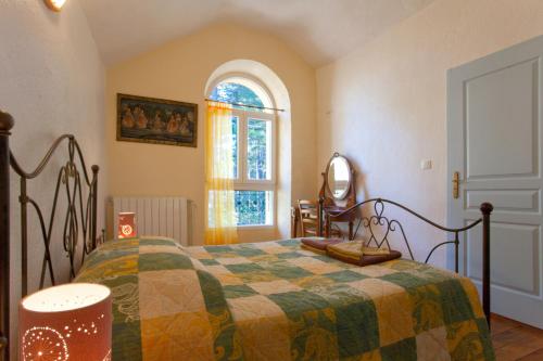 Ένα ή περισσότερα κρεβάτια σε δωμάτιο στο Casa Alta