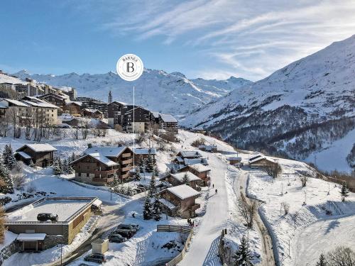 Appartement 117m² aux Menuires, skis aux pieds, 4 chambres, prestations incluses - FR-1-613B-13