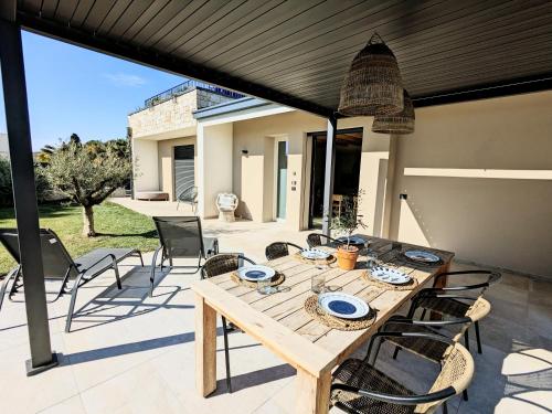 Patio nebo venkovní prostory v ubytování Villa Agapanto