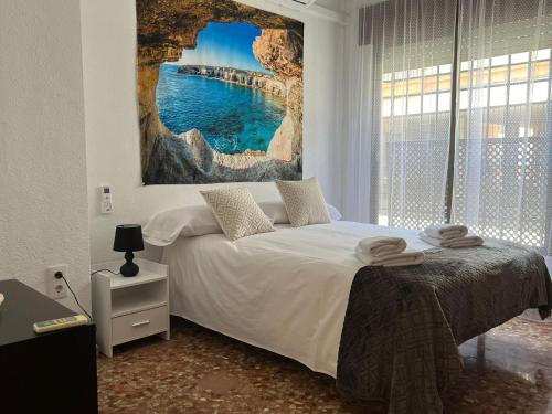 Postel nebo postele na pokoji v ubytování Casa Los Valenzuela