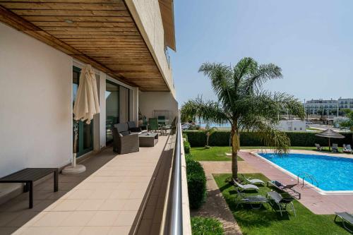 VilamouraSun Aquamar 110 - Pool and Marina View