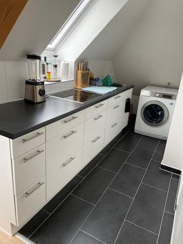 Kuchyň nebo kuchyňský kout v ubytování Gemütliche & zentrale Wohnung in der Stadt Zürich