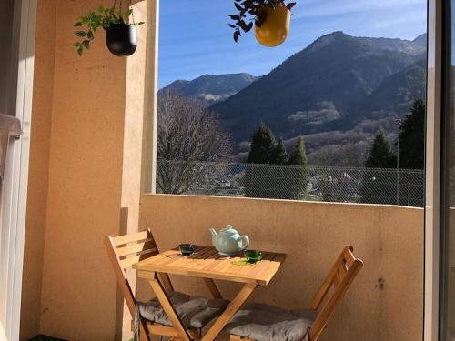 Appartement 4 personnes vue sur la montagne