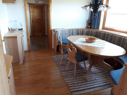 Posezení v ubytování Ferienwohnung Stock